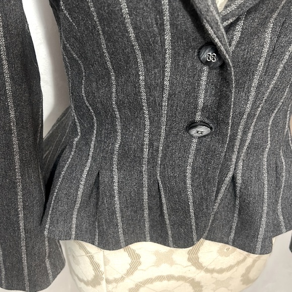 Wool blend Bill Blass jacket, Sz 6 - Picture 2 of 7